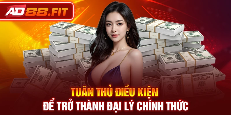 Tuân thủ điều kiện để trở thành đại lý chính thức